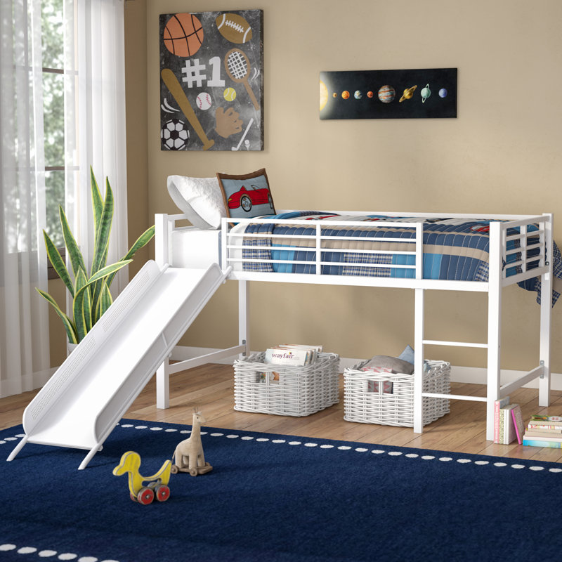 Viv + Rae Harper Twin Low Loft Bed & Reviews Wayfair